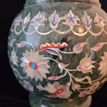 Load image into Gallery viewer, Marble Mother of Pearl inlaid Vase (Item# In200005)