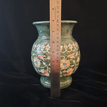Load image into Gallery viewer, Marble Mother of Pearl inlaid Vase (Item# In200005)