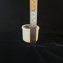 Load image into Gallery viewer, Small Marble Mother of Pearl inlaid Jewelry / Trinket Box (Item# In200002)