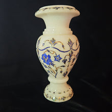 Load image into Gallery viewer, Marble Mother of Pearl inlaid Vase (Item# In200006)