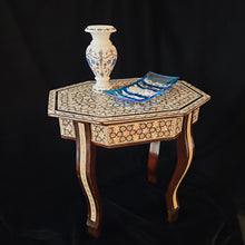 Load image into Gallery viewer, Mother of Pearl Side Table-Octagon (Item# E100155)