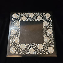 Load image into Gallery viewer, Marble Mother of Pearl Inlaid Table top (Item# In200001)