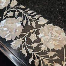 Load image into Gallery viewer, Marble Mother of Pearl Inlaid Table top (Item# In200001)