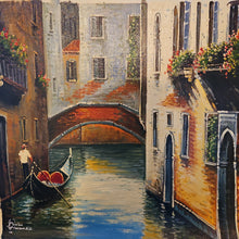 Load image into Gallery viewer, "S. Maria Formosa Channel" - Oil on Canvas (Item# it1000009)