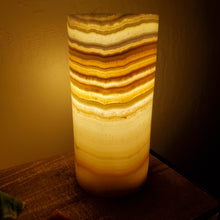 Load image into Gallery viewer, Alabaster Lamp (item# E1000069)