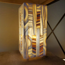 Load image into Gallery viewer, Alabaster Table Lamp (Item# E1000068)