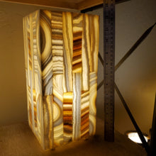 Load image into Gallery viewer, Alabaster Table Lamp (Item# E1000068)