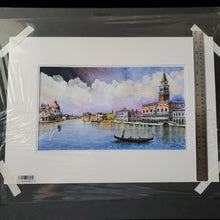 Load image into Gallery viewer, "Palazzo Ducale e Molo di S. Marco" - Watercolor (Item# It1000008)