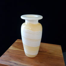 Load image into Gallery viewer, Alabaster Vase (item# E1000157)