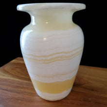 Load image into Gallery viewer, Alabaster Vase (item# E1000156)
