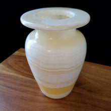 Load image into Gallery viewer, Alabaster Vase (item# E1000156)