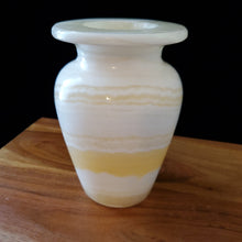 Load image into Gallery viewer, Alabaster Vase (item# E1000141)