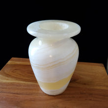 Load image into Gallery viewer, Alabaster Vase (item# E1000141)