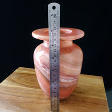 Load image into Gallery viewer, Alabaster Vase (item# E1000168)