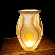 Load image into Gallery viewer, Alabaster Desk Lamp (item# E1000197)