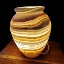 Load image into Gallery viewer, Alabaster Table Lamp (Item# E1000198)