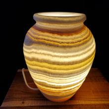 Load image into Gallery viewer, Alabaster Table Lamp (Item# E1000198)