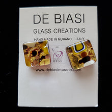 Load image into Gallery viewer, Handmade Murano Glass Stud Earrings