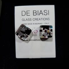 Load image into Gallery viewer, Square - Red on Silver Foil (item# It1000041)
