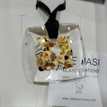 Load image into Gallery viewer, Square - Gold Foil with Black and White (Item# It1000093)