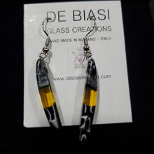 Load image into Gallery viewer, Rod - Yellow with Black and White Murrine (Item# It1000054)