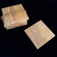 Load image into Gallery viewer, Alabaster Coaster Set