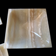 Load image into Gallery viewer, (Item# E1000072) Medium Alabaster Square Bowl