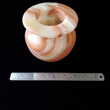 Load image into Gallery viewer, Alabaster Vase (item# E1000102)