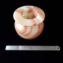 Load image into Gallery viewer, Alabaster Vase (item# E1000102)