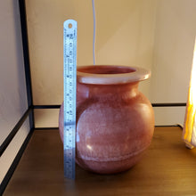 Load image into Gallery viewer, Alabaster Desk Lamp (item# E1000250)