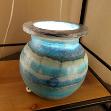 Load image into Gallery viewer, Alabaster Desk Lamp (item# E1000251)