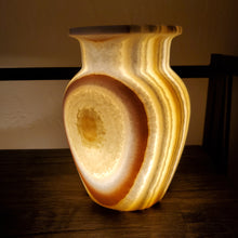 Load image into Gallery viewer, Alabaster Desk Lamp (item# E1000245)