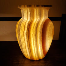 Load image into Gallery viewer, Alabaster Desk Lamp (item# E1000245)