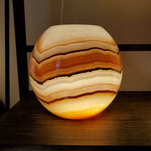 Load image into Gallery viewer, Alabaster Table Lamp (Item# E2000022)