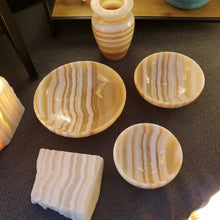 Load image into Gallery viewer, Alabaster Round Bowls (Set 2)