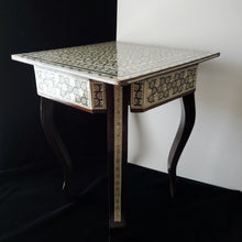 Load image into Gallery viewer, Mother of Pearl Side Table - Square (Item# E1000154)