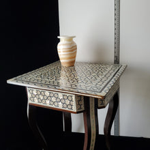 Load image into Gallery viewer, Mother of Pearl Side Table - Square (Item# E1000154)