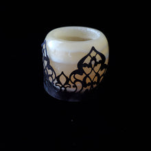 Load image into Gallery viewer, Alabaster Candle Holders with Arabian Base (Small)
