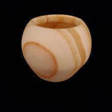 Load image into Gallery viewer, Alabaster Candle Holders with Arabian Base (Small)