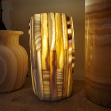 Load image into Gallery viewer, Alabaster Table Lamp (Item# E2000023)