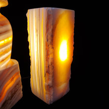 Load image into Gallery viewer, Natural In the Making Alabaster Lamps (set #3)