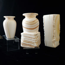 Load image into Gallery viewer, Natural In the Making Alabaster Lamps (set #3)