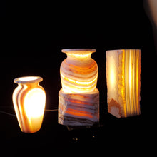Load image into Gallery viewer, Natural In the Making Alabaster Lamps (set #3)