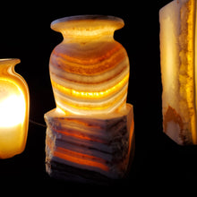 Load image into Gallery viewer, Natural In the Making Alabaster Lamps (set #3)