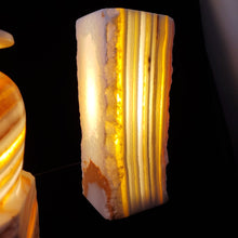 Load image into Gallery viewer, Natural In the Making Alabaster Lamps (set #3)