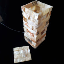 Load image into Gallery viewer, Alabaster Table Lamp (Item# E2000035)