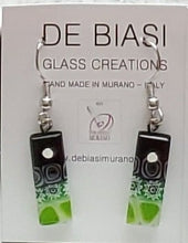 Load image into Gallery viewer, Bar - Lime Green with Black Murrine (Item# It1000053)