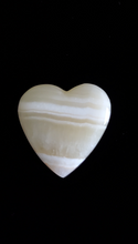 Load image into Gallery viewer, Medium Natural Alabaster Heart Shape E1000008-01