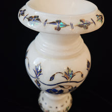 Load image into Gallery viewer, Marble Mother of Pearl inlaid Vase (Item# In200006)
