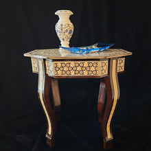 Load image into Gallery viewer, Mother of Pearl Side Table-Octagon (Item# E100155)
